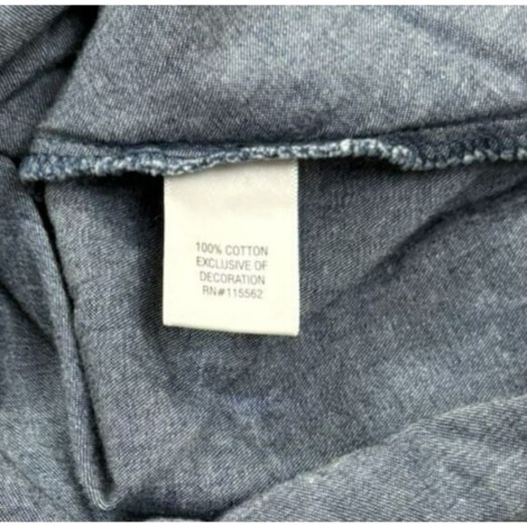 Womens Disney Beauty & The Beast Sz M Belle Denim Dress White Lace Vneck Cosplay - Picture 5 of 7